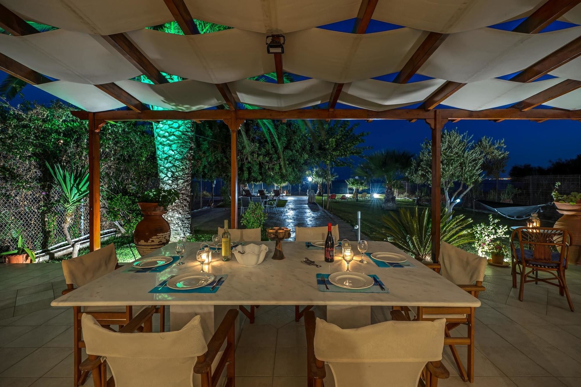 Maria'S Seaside Villa - House With 3 Rooms In Marathon, With Wonderful Екстер'єр фото