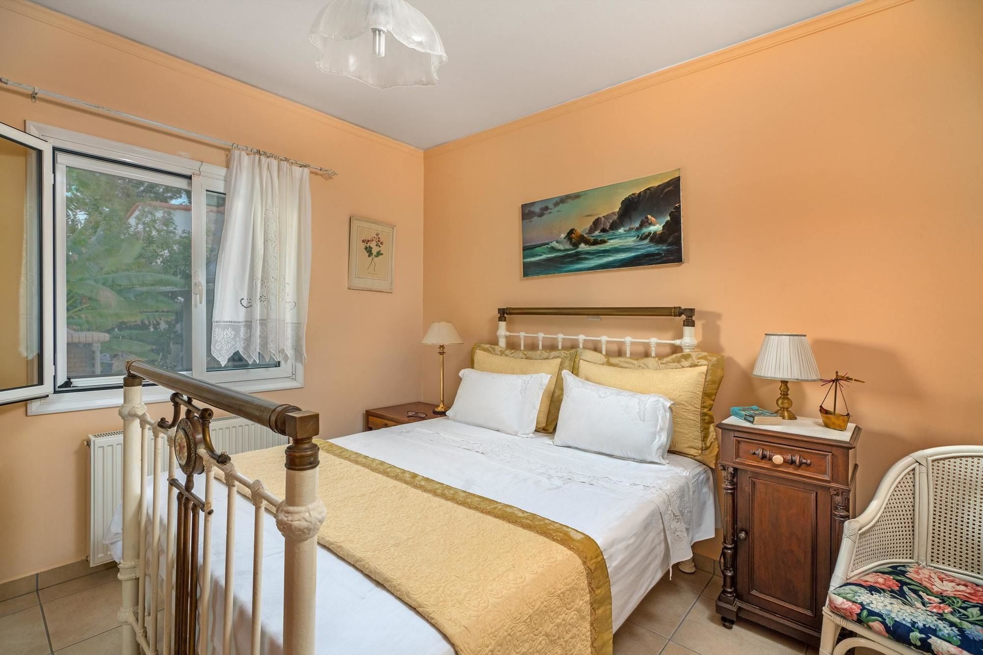 Maria'S Seaside Villa - House With 3 Rooms In Marathon, With Wonderful Екстер'єр фото