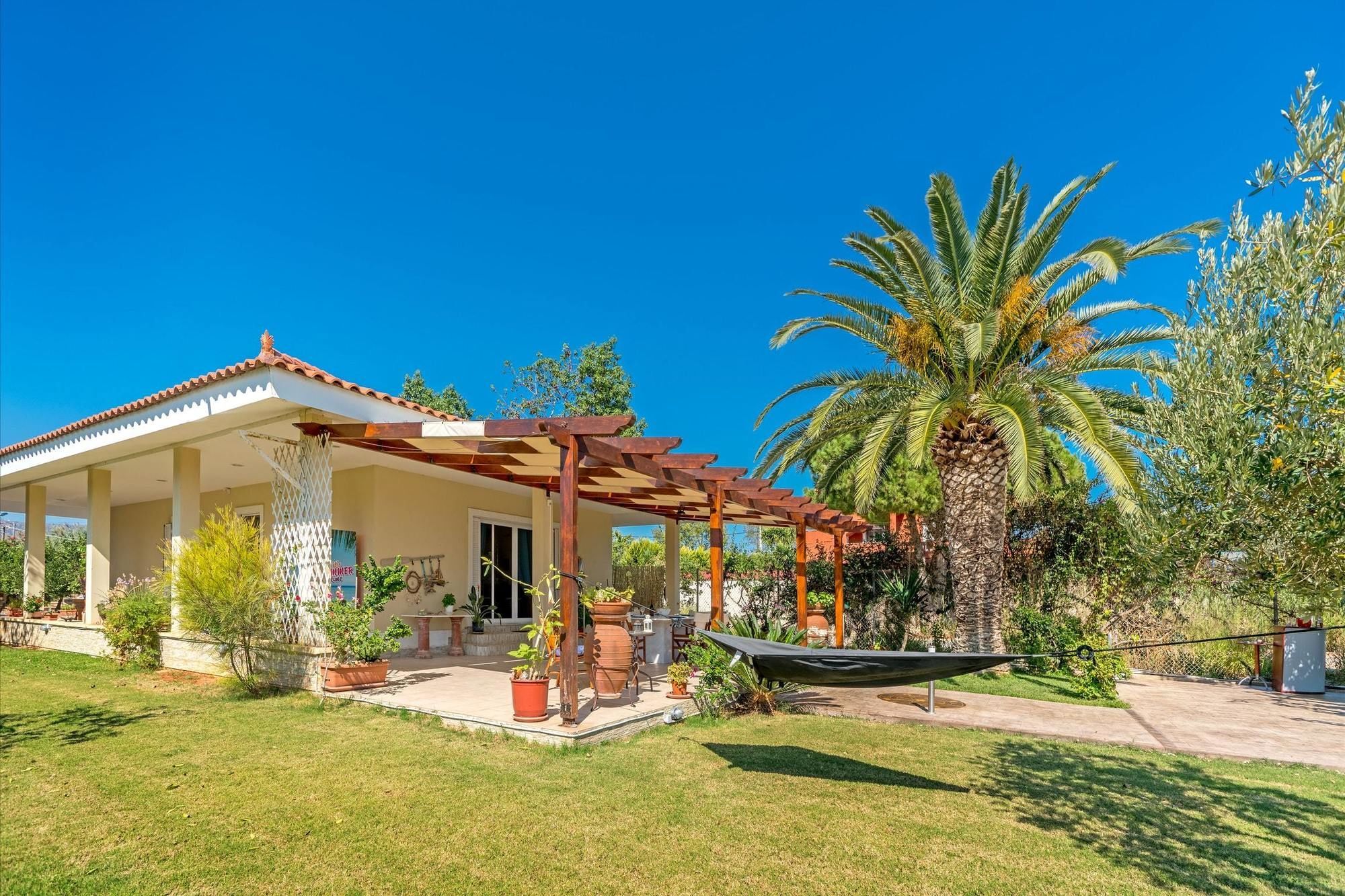 Maria'S Seaside Villa - House With 3 Rooms In Marathon, With Wonderful Екстер'єр фото
